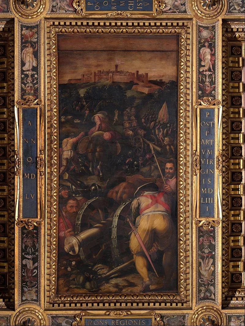 Presa di Monteriggioni - Palazzo Vecchio, Firenze